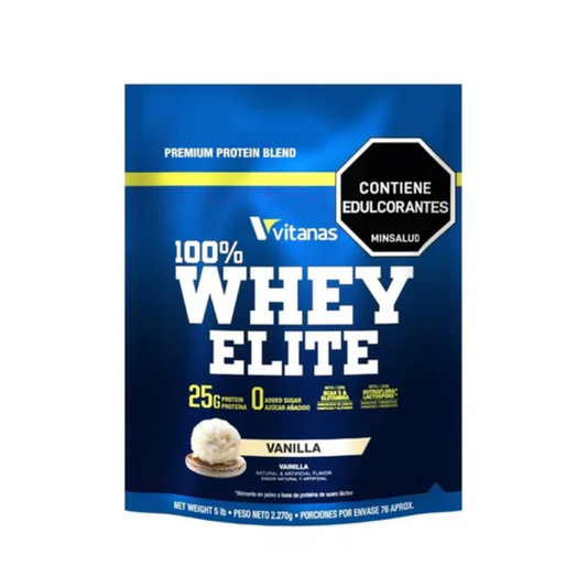 100% Whey Elite - 5lb- Vitanas