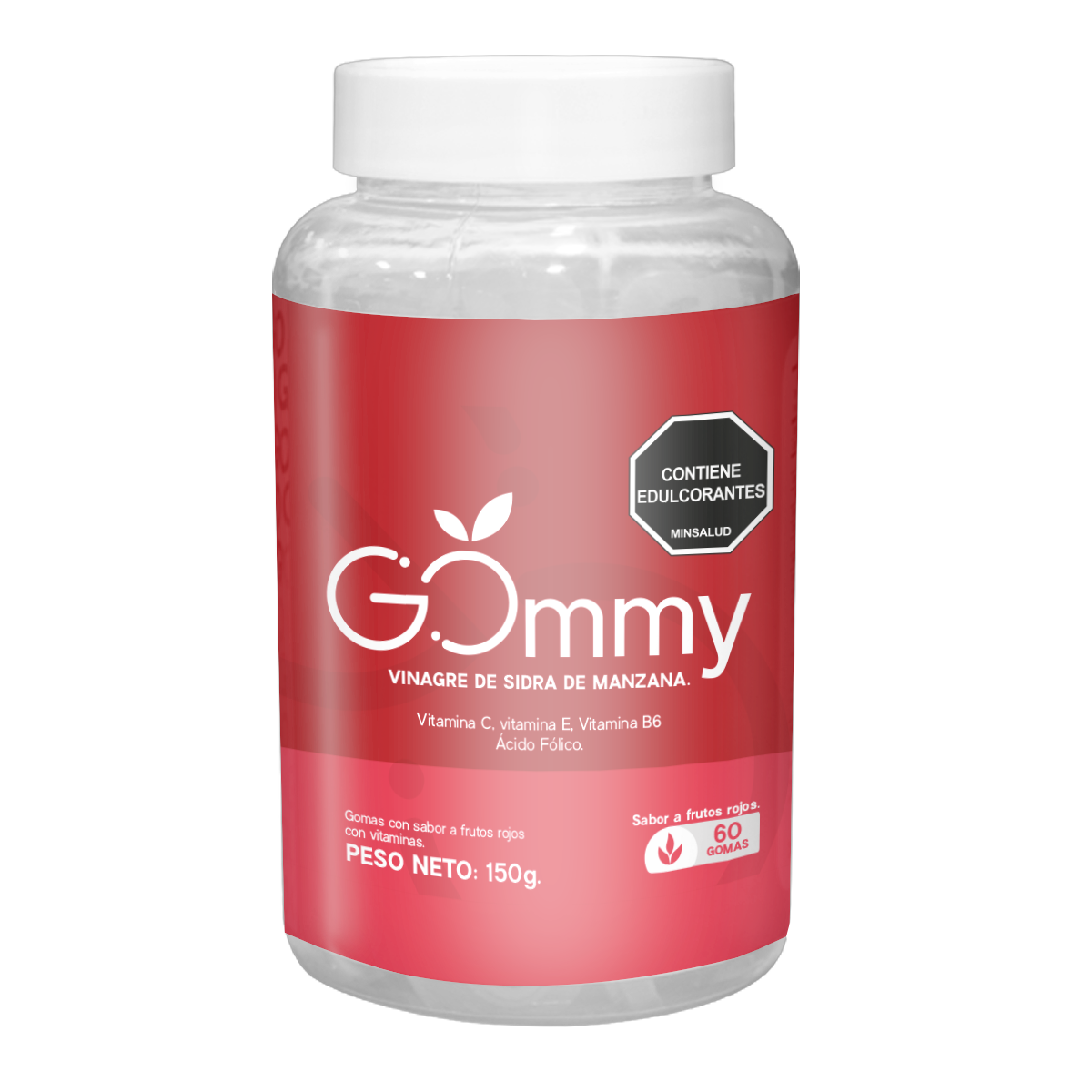 Tripleta Gommy (Gomas de vinagre de manzana + Go Fiber Fibra de origen natural + Go Drainer)